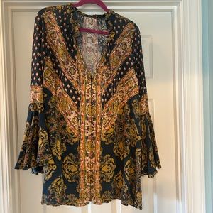 Free People Long Sleeved Dress